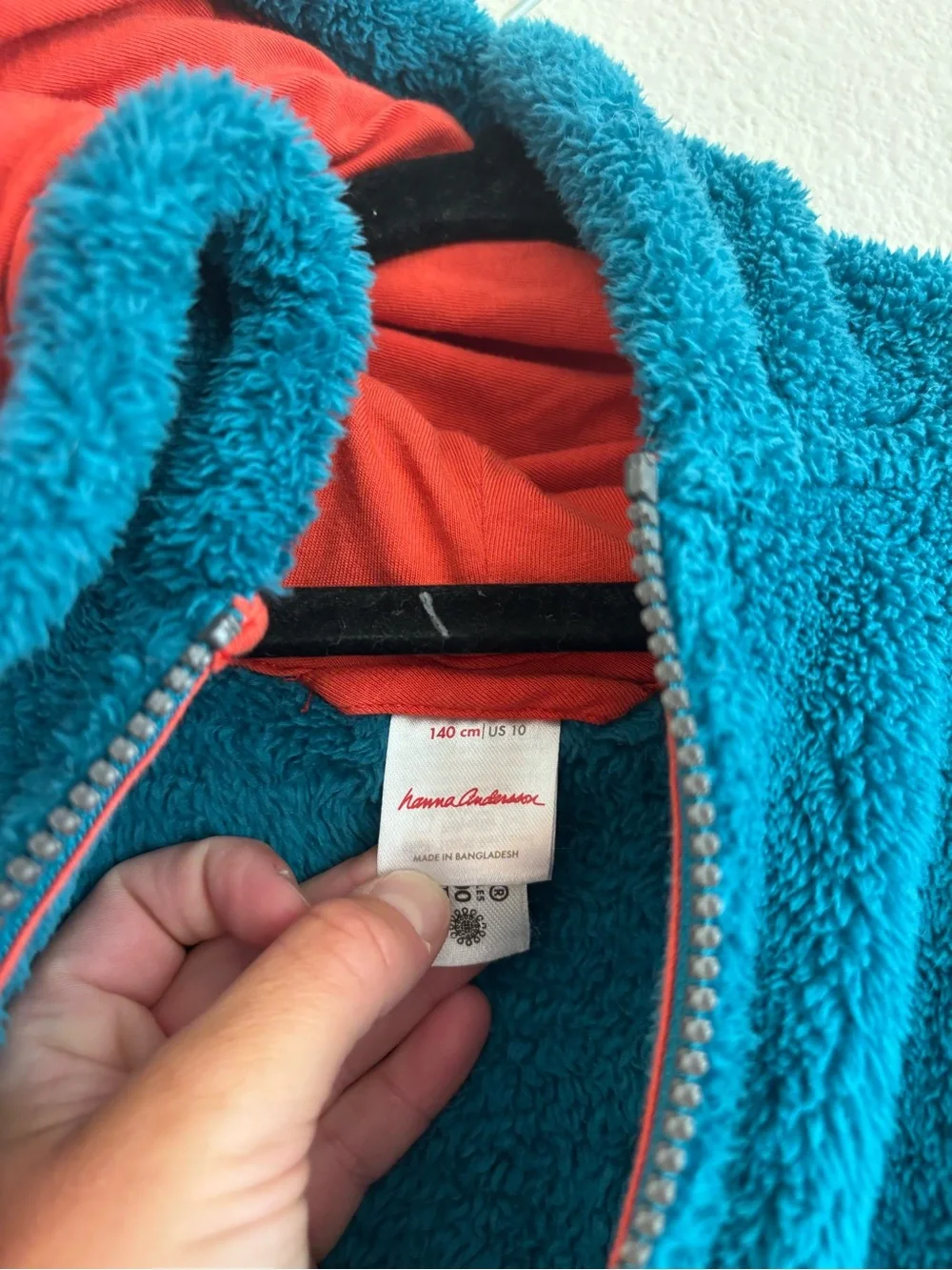 Hanna Andersson kids' dinosaur hoodie size 10